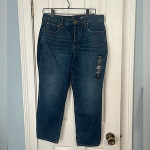 J. Crew Women's High Rise Straight Jeans